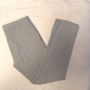 EUC Banana Republic Ryan cut light gray pants, size 8
